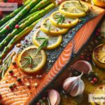 How to create tangy lemon garlic roasted salmon
