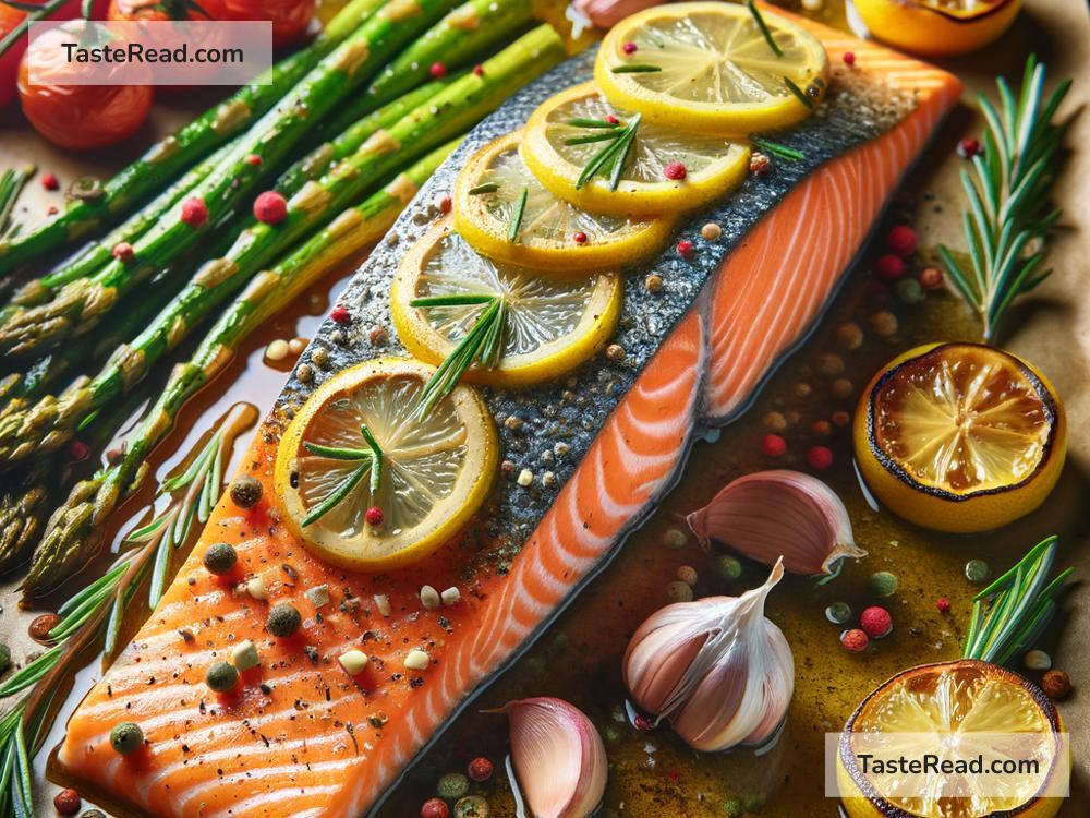 How to create tangy lemon garlic roasted salmon