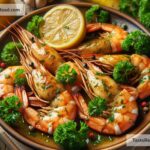 How to create tangy lemon garlic roasted shrimp