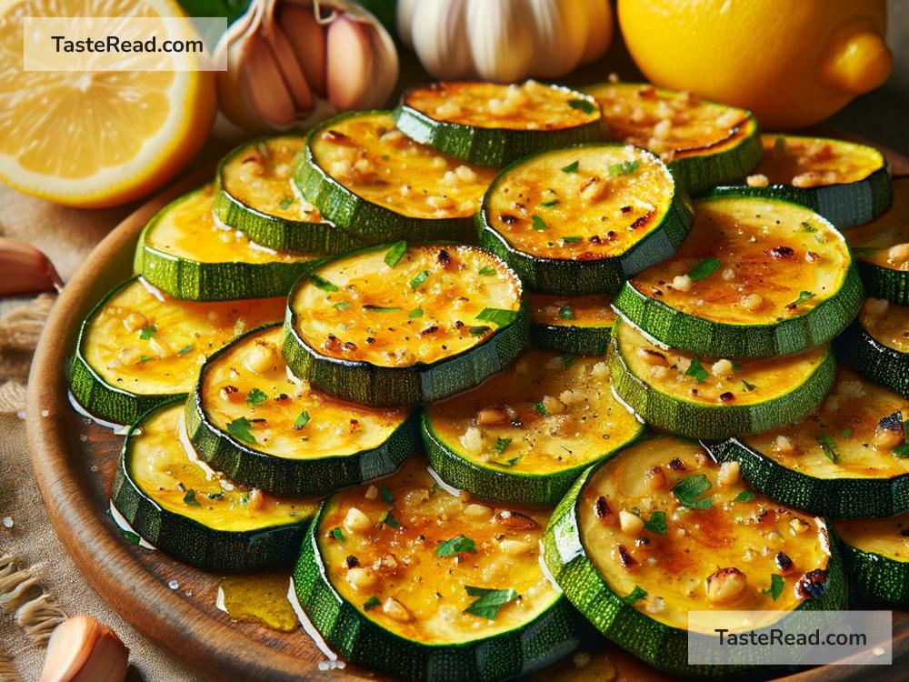 How to create tangy lemon garlic roasted zucchini