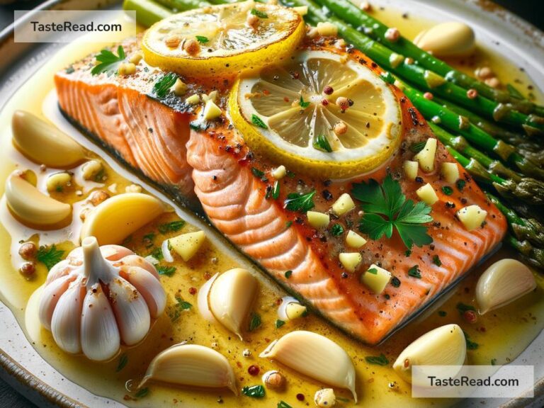 How to create tangy lemon garlic salmon