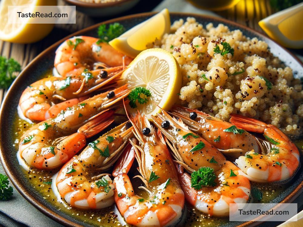 how to create tangy lemon garlic shrimp