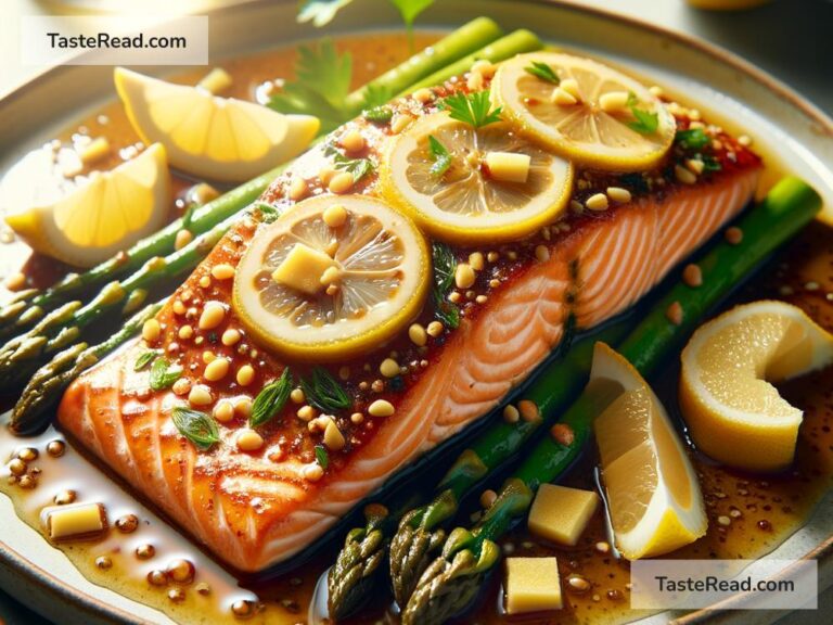 How to create tangy lemon ginger glazed salmon