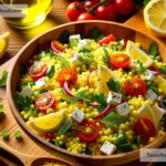 How to create tangy lemon herb couscous salad