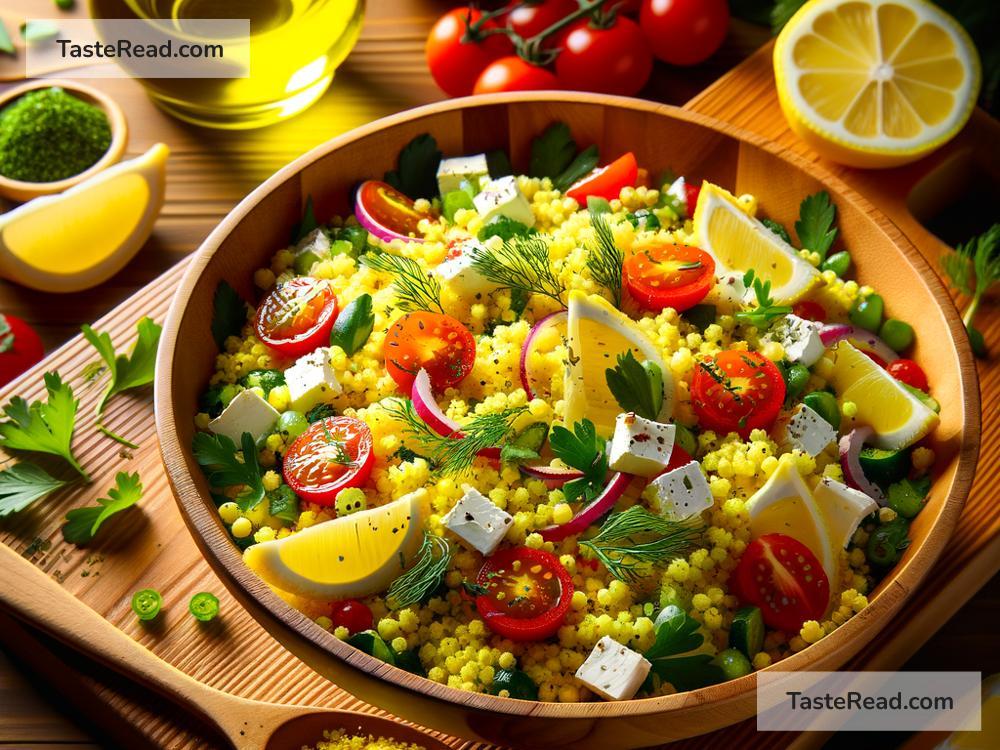 How to create tangy lemon herb couscous salad