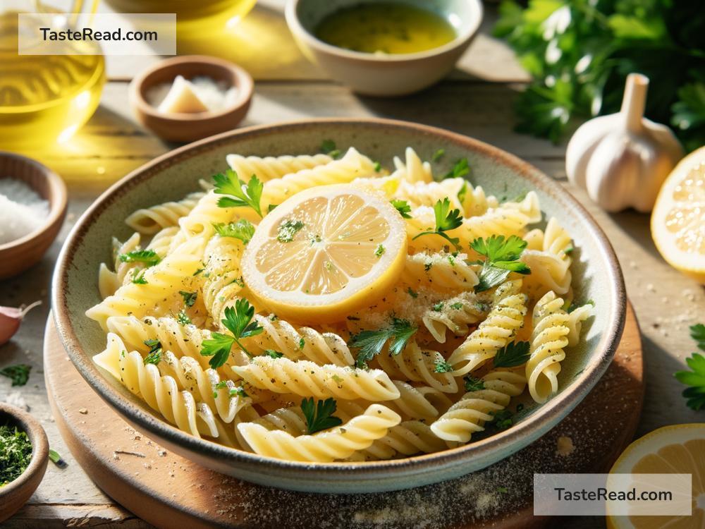 how to create tangy lemon herb pasta