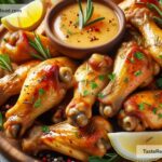 How to create tangy lemon herb roasted chicken wings