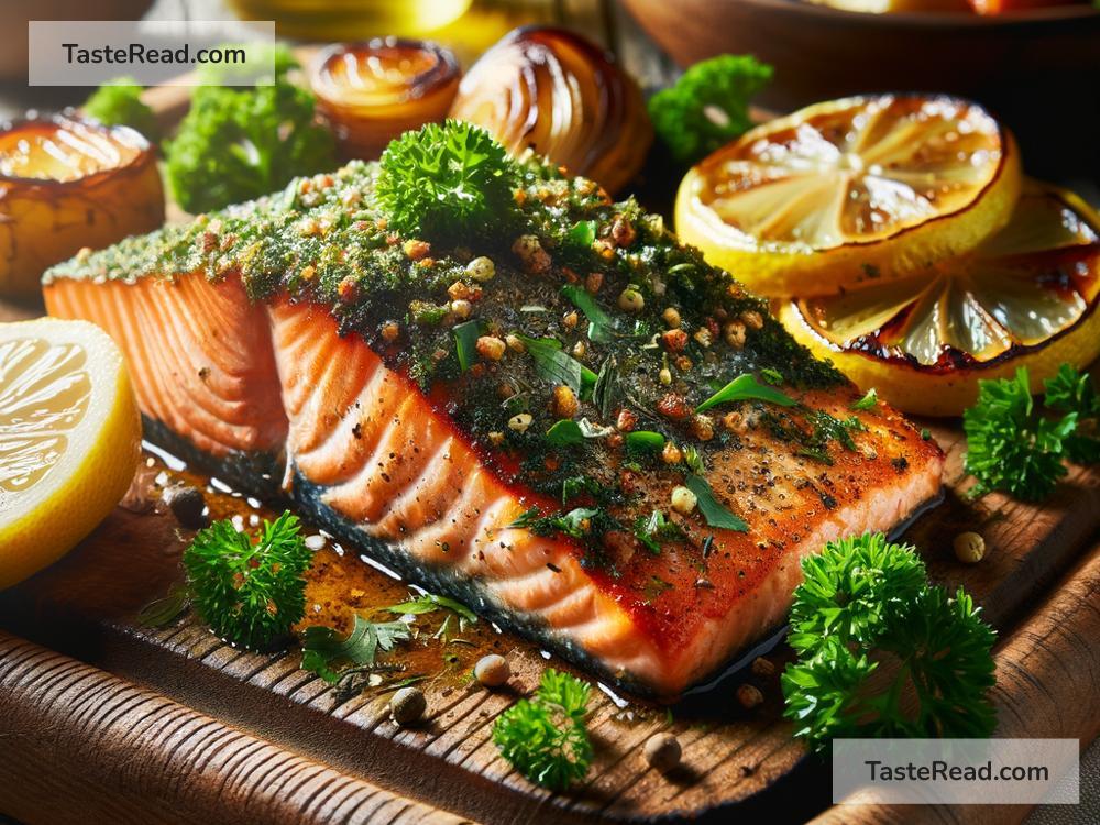 How to create tangy lemon herb roasted salmon