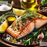 how to create tangy lemon herb roasted salmon