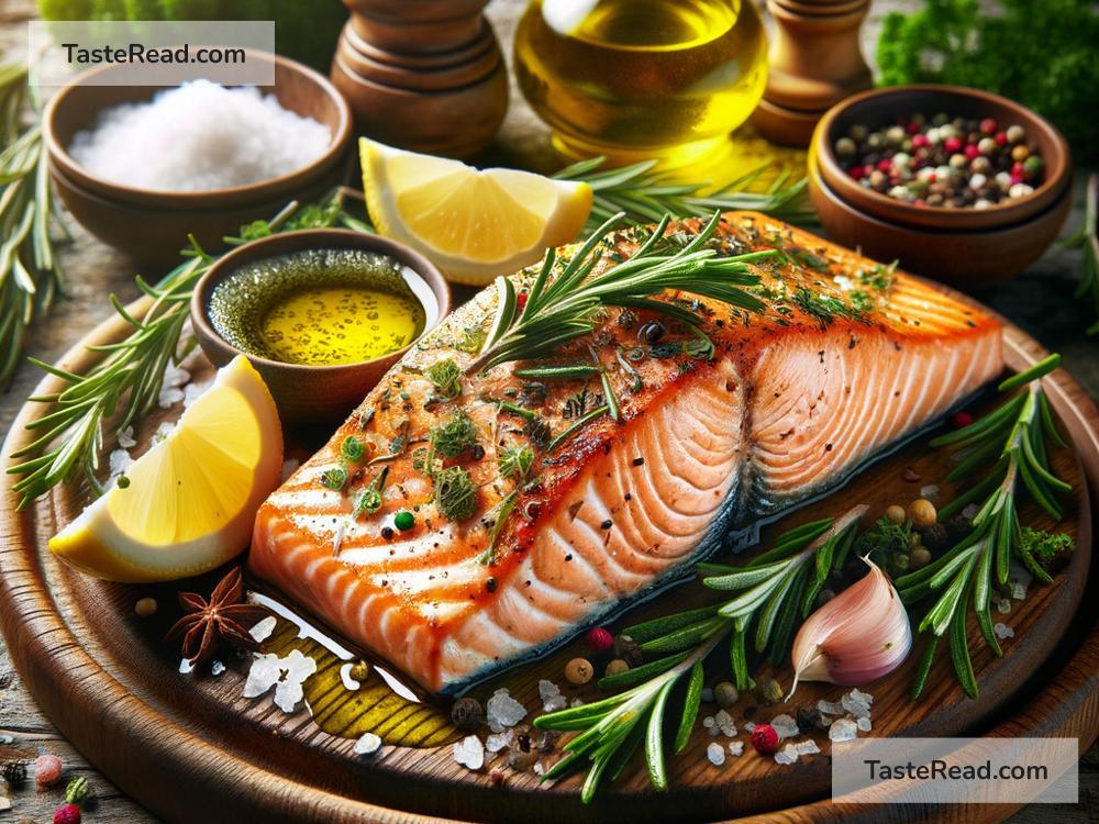 how to create tangy lemon herb roasted salmon