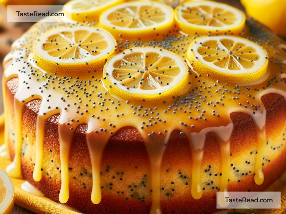 how to create tangy lemon poppy seed cake
