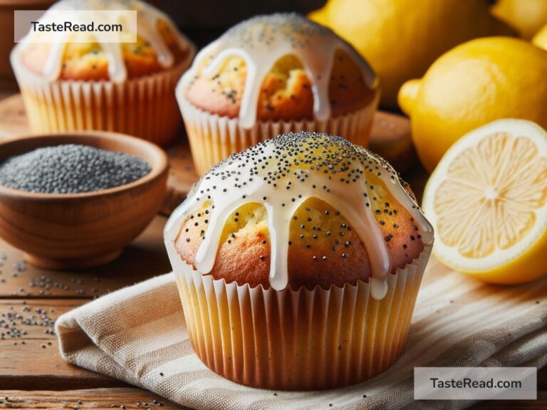 How to create tangy lemon poppy seed muffins