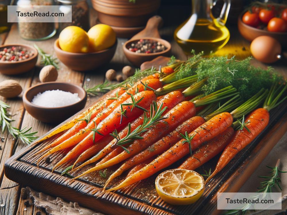 How to create tangy lemon rosemary roasted carrots