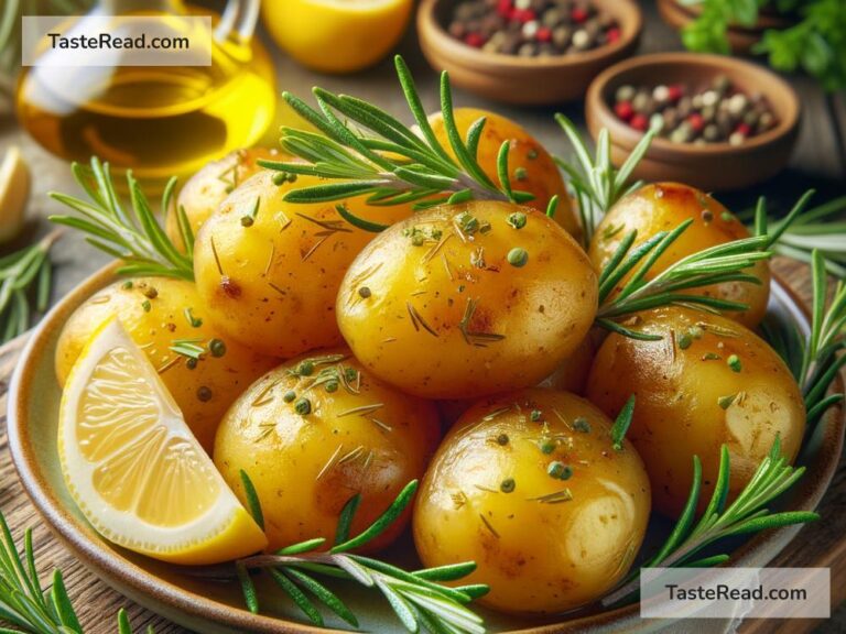 How to create tangy lemon rosemary roasted potatoes