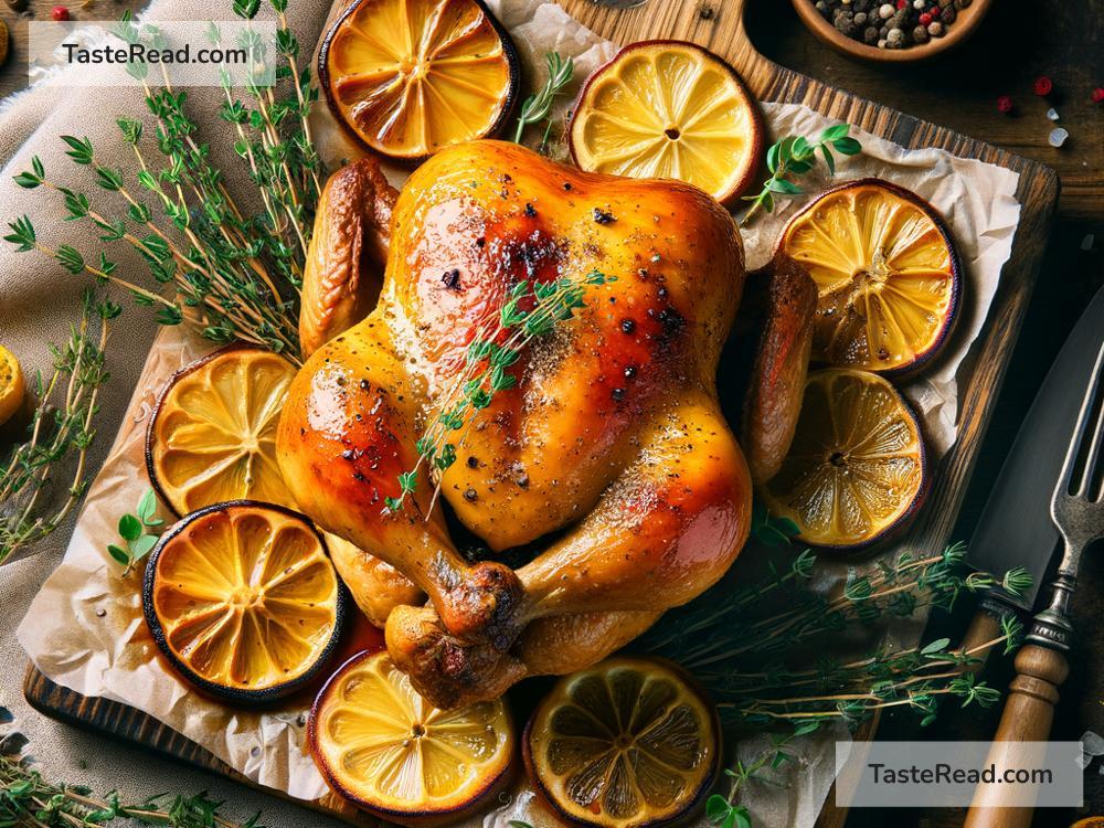 How to create tangy lemon thyme roasted chicken