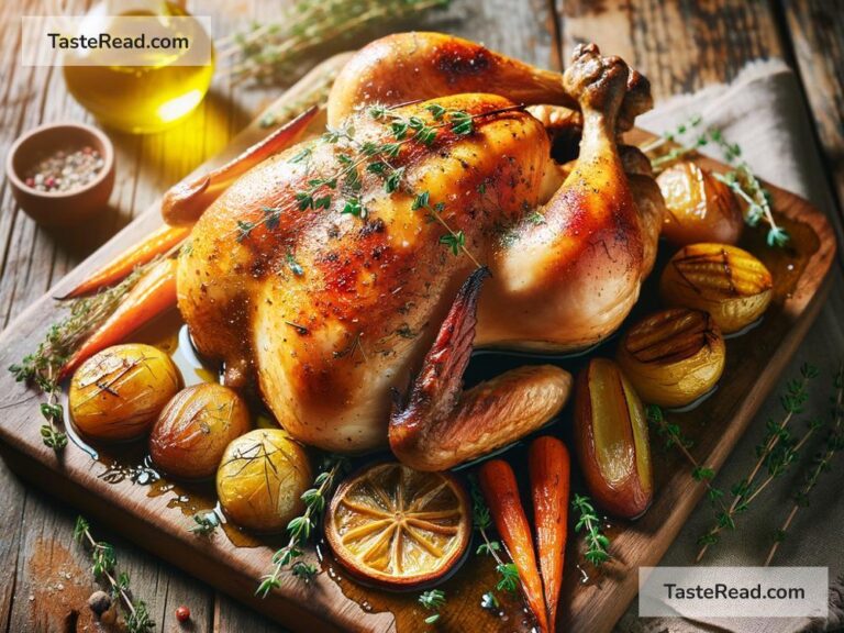 How to create tangy lemon thyme roasted chicken