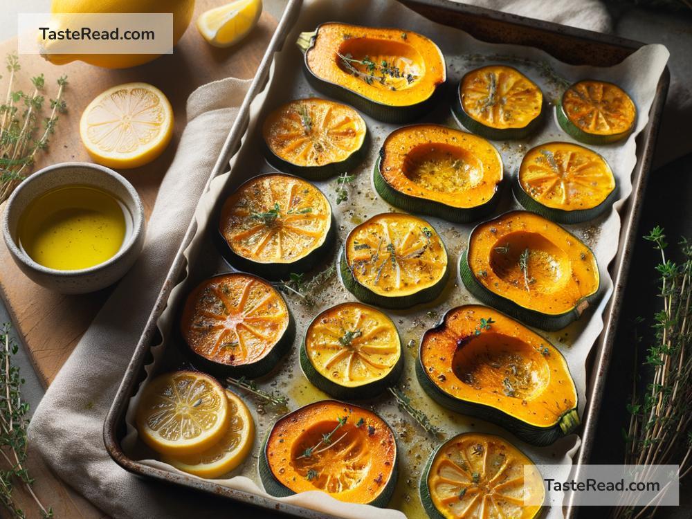 How to create tangy lemon thyme roasted squash