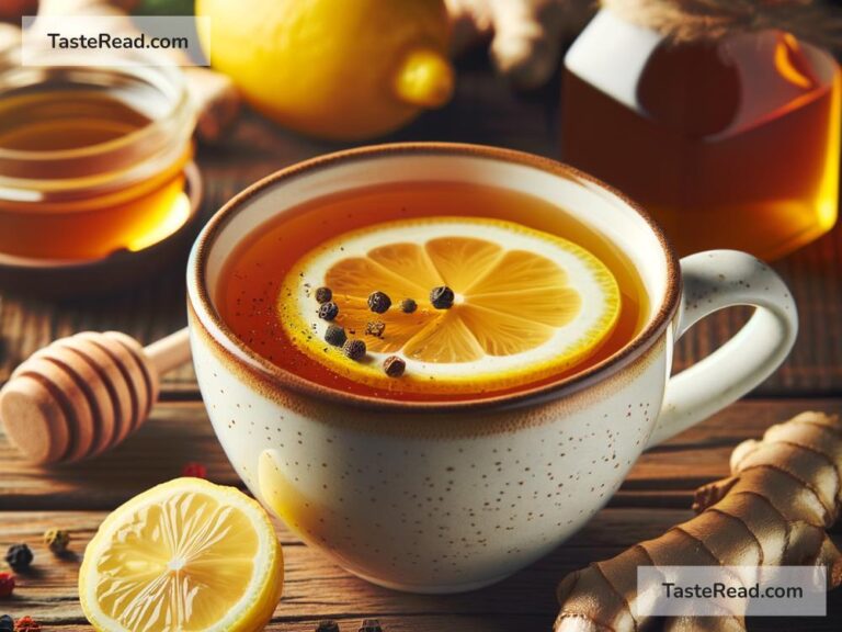 How to create tangy lemon turmeric detox tea