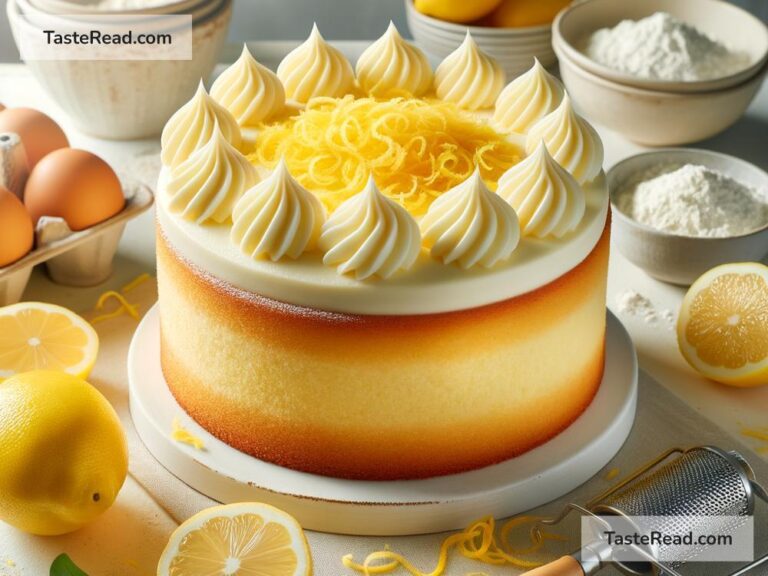 How to create tangy lemon zest cake with cream cheese frosting
