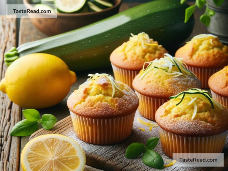 How to create tangy lemon zucchini muffins