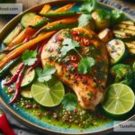how to create tangy lime cilantro chicken