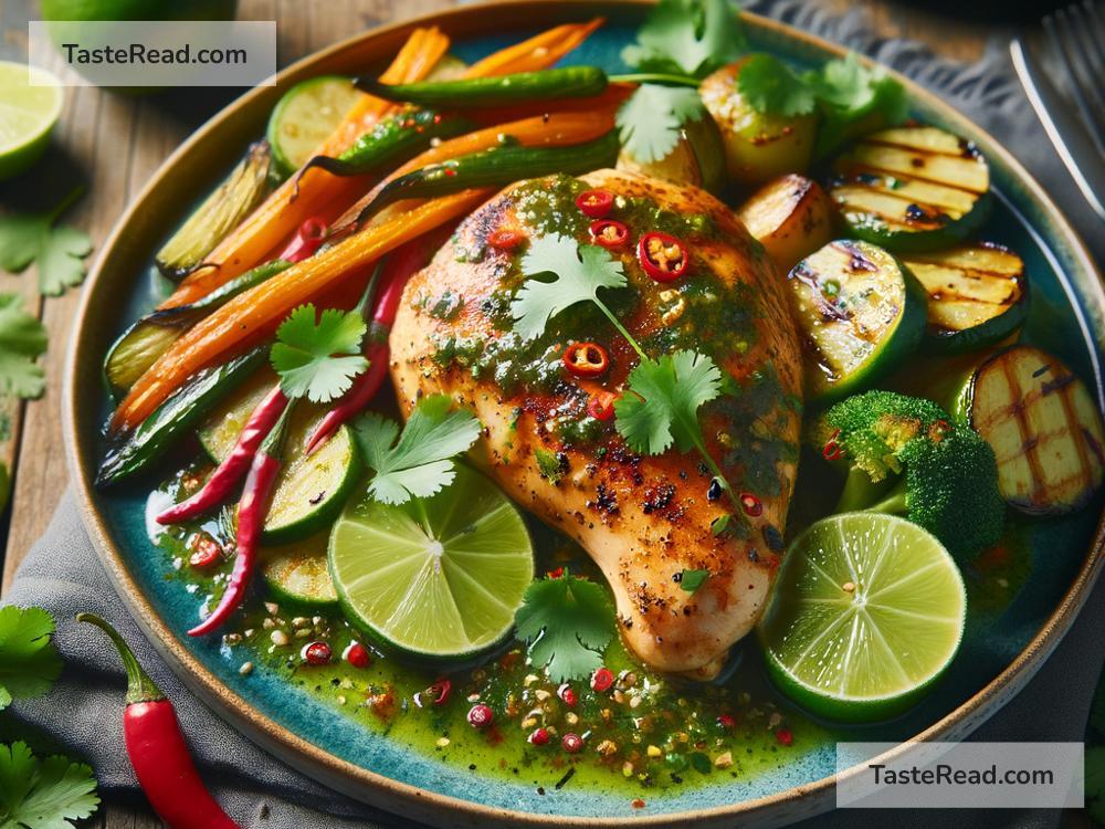 how to create tangy lime cilantro chicken