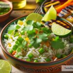 How to create tangy lime cilantro rice