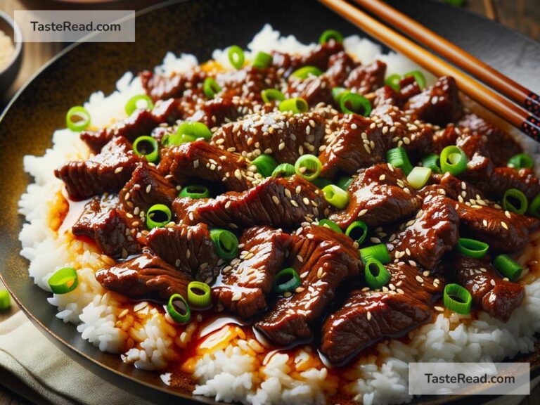 how to create tangy orange ginger beef
