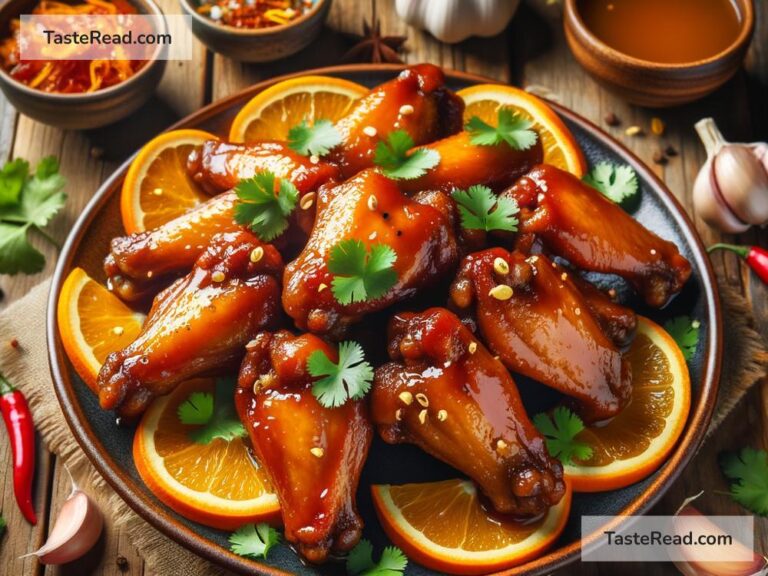How to create tangy orange ginger glazed chicken wings