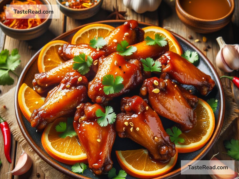 How to create tangy orange ginger glazed chicken wings