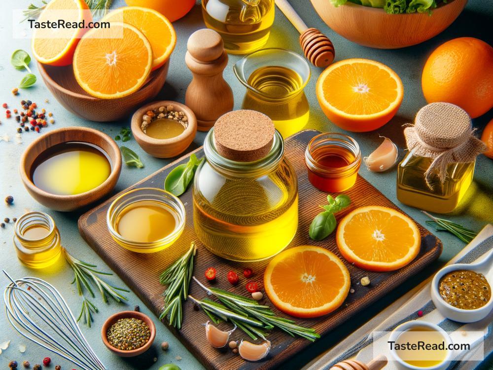 how to create tangy orange vinaigrette dressing