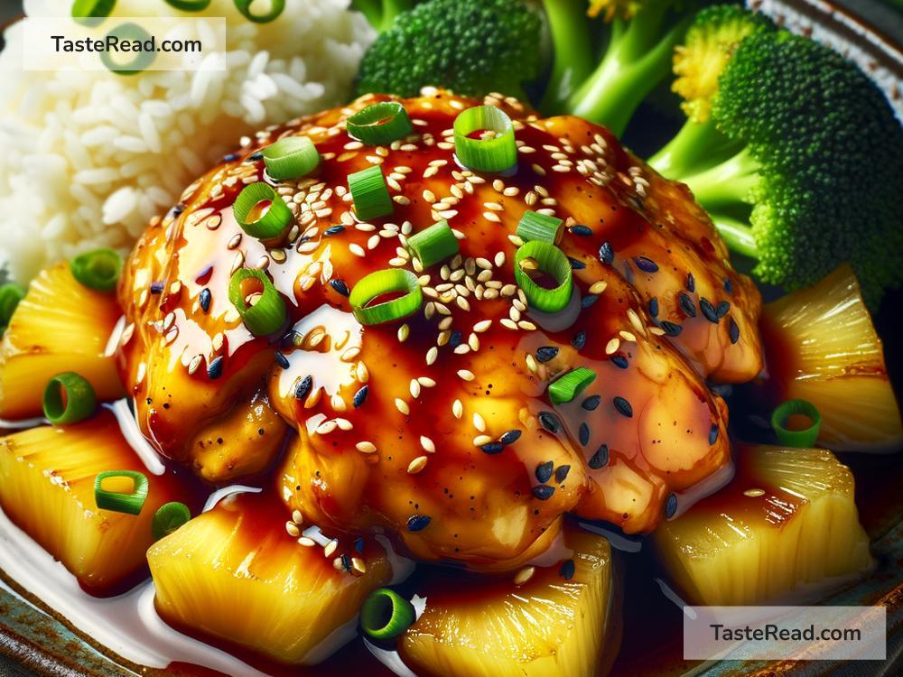 How to create tangy pineapple teriyaki chicken