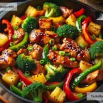 how to create tangy pineapple teriyaki stir-fry