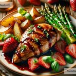 How to create tangy strawberry balsamic glazed chicken
