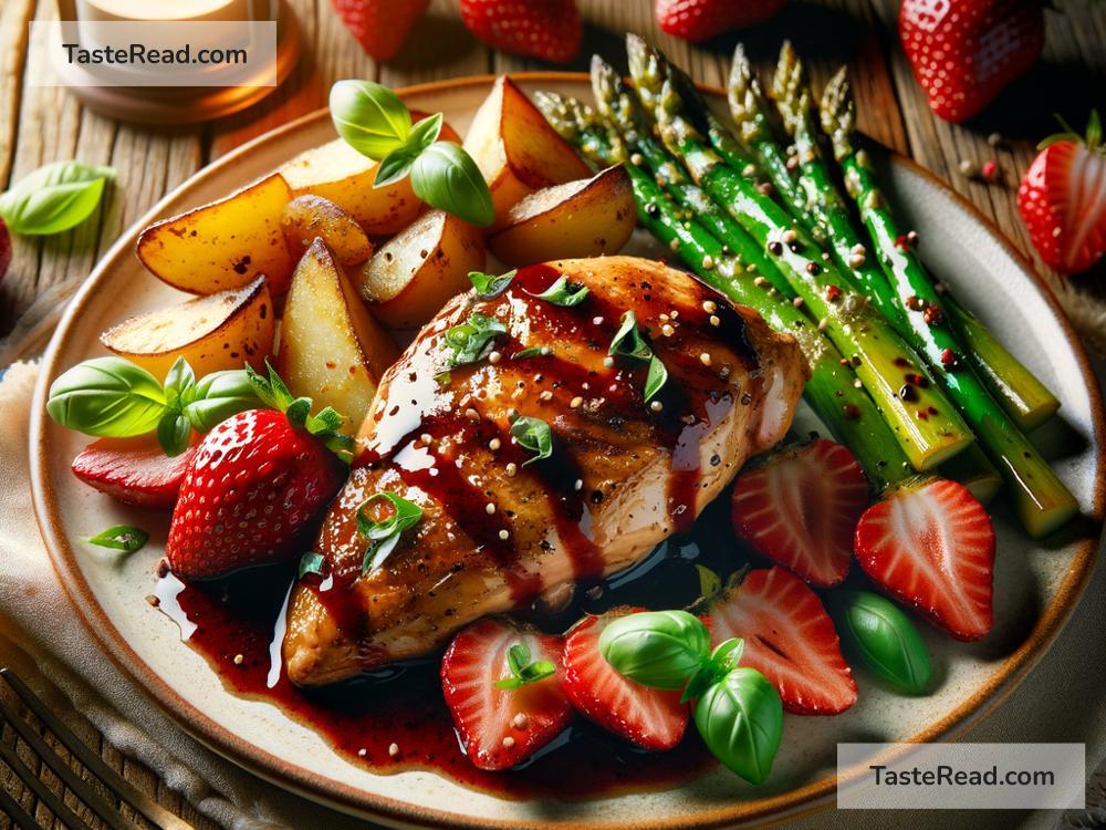How to create tangy strawberry balsamic glazed chicken