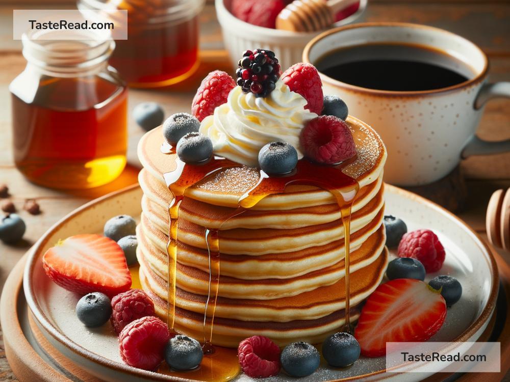 how to create the perfect pancake stack