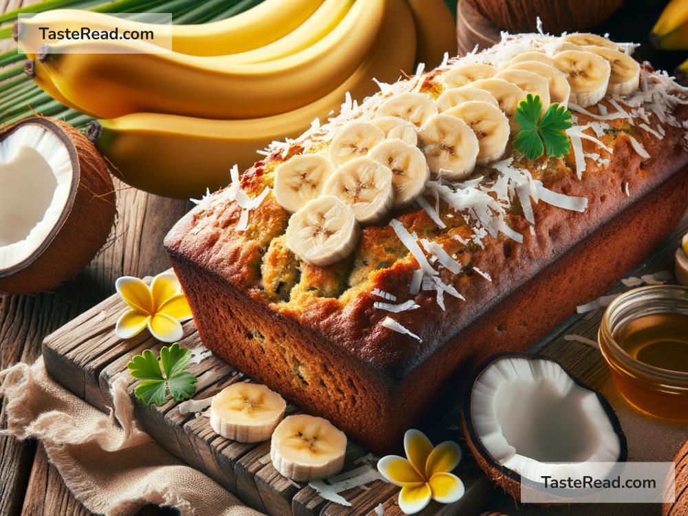 How to create tropical coconut banana bread