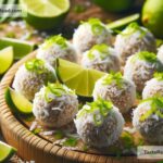How to create tropical coconut lime energy bites