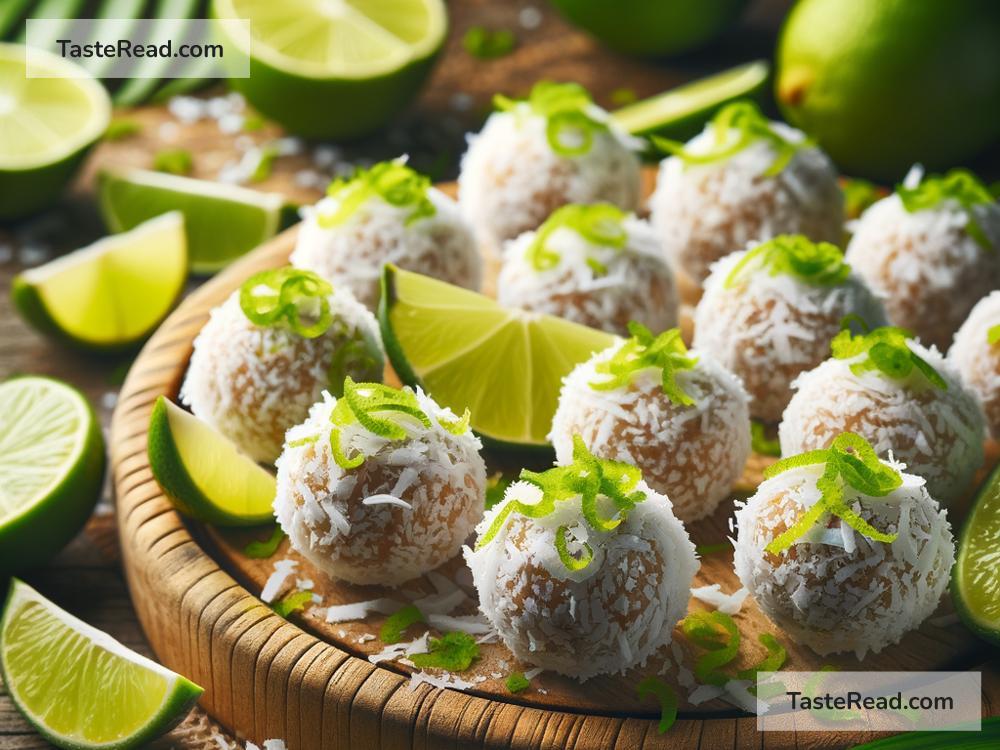 How to create tropical coconut lime energy bites