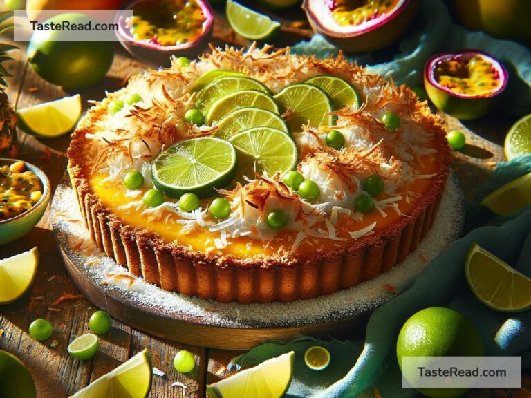 How to create tropical coconut lime pie