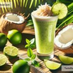How to create tropical coconut lime smoothie