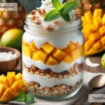How to create tropical coconut mango parfait
