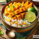 How to create tropical coconut mango rice