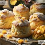 How to create tropical coconut mango scones