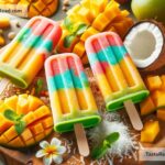 How to create tropical mango coconut smoothie pops