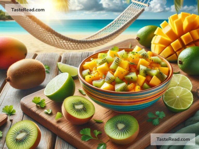 How to create tropical mango kiwi salsa