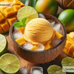How to create tropical mango lime sorbet