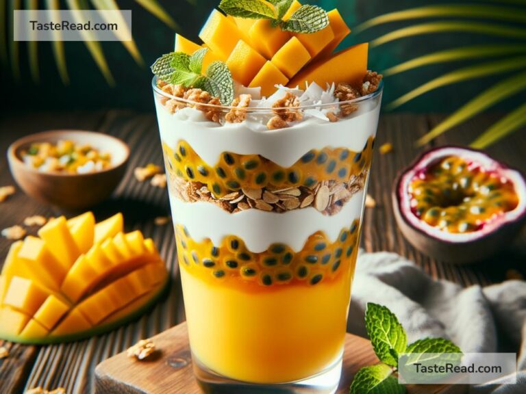 How to create tropical mango passionfruit parfait