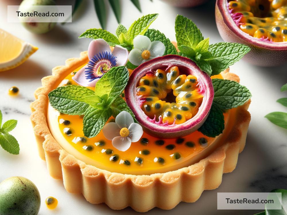 How to create tropical passionfruit curd tart
