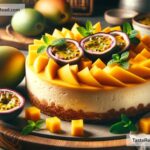 How to create tropical passionfruit mango cheesecake
